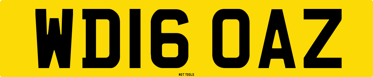 WD16OAZ MOT Check