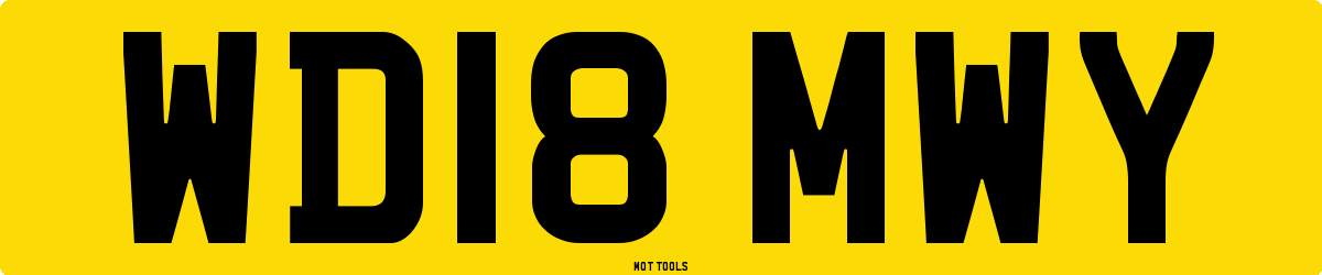 WD18MWY MOT Check