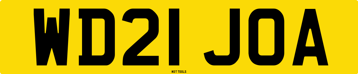WD21JOA MOT Check