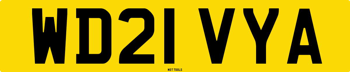 WD21VYA MOT Check