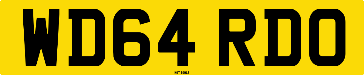 WD64RDO MOT Check