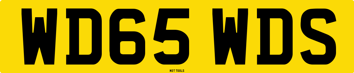 WD65WDS MOT Check