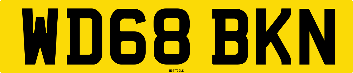 WD68BKN MOT Check