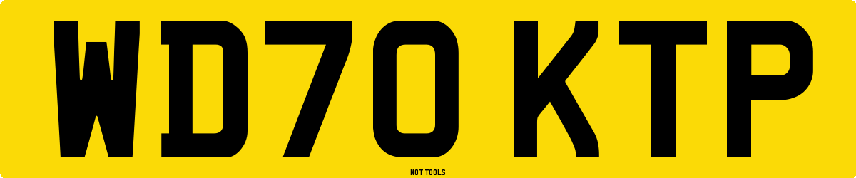 WD70KTP MOT Check