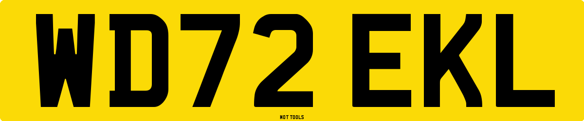 WD72EKL MOT Check