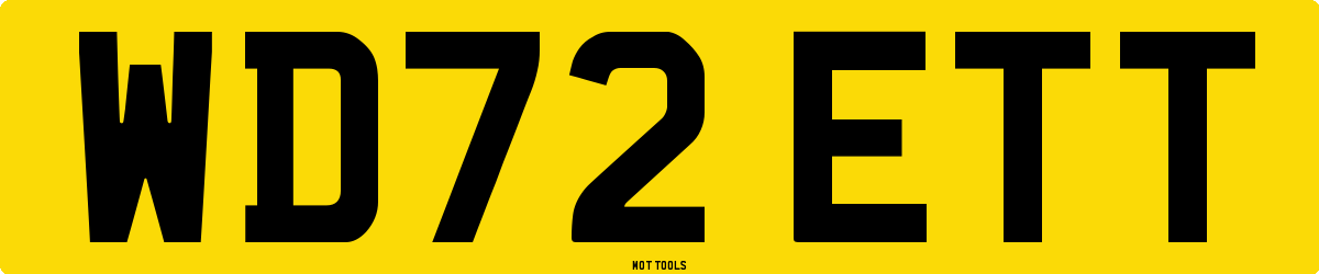 WD72ETT MOT Check