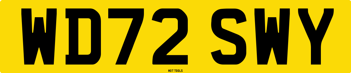 WD72SWY MOT Check