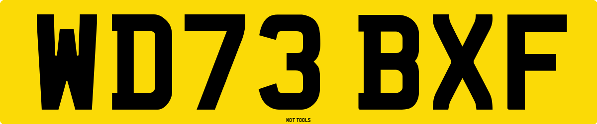 WD73BXF MOT Check