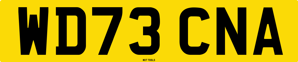 WD73CNA MOT Check