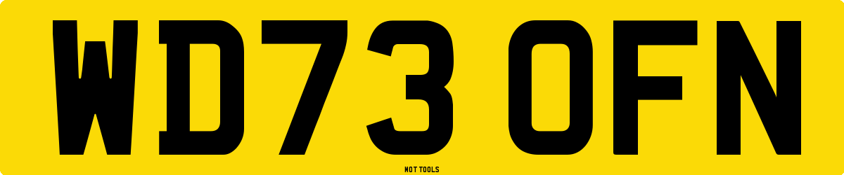 WD73OFN MOT Check