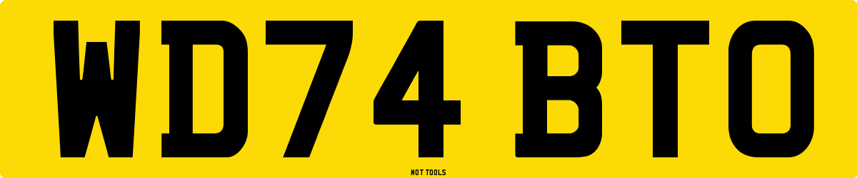 WD74BTO MOT Check
