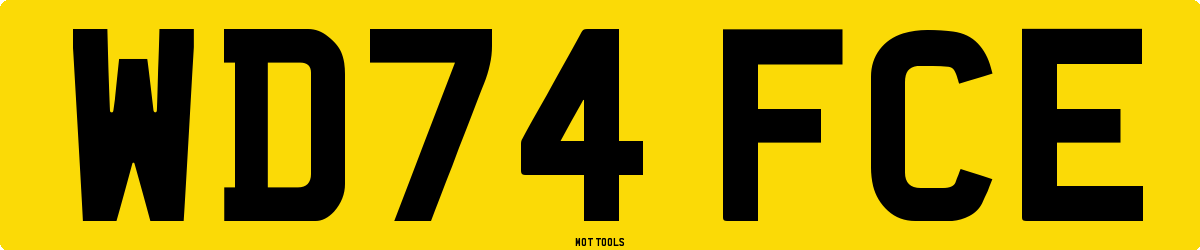 WD74FCE MOT Check