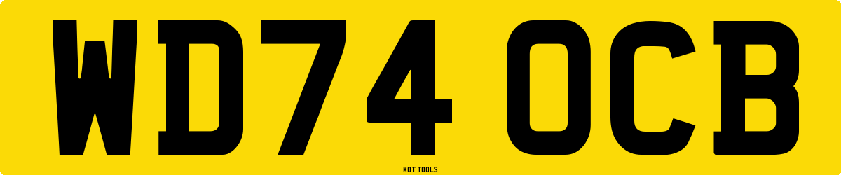 WD74OCB MOT Check