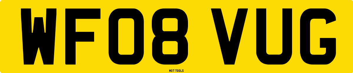 WF08VUG MOT Check