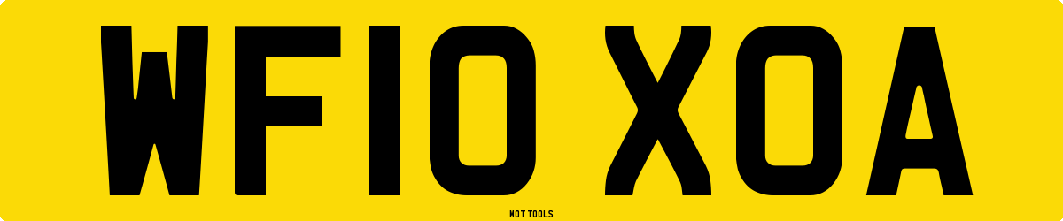 WF10XOA MOT Check