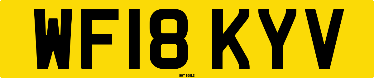 WF18KYV MOT Check