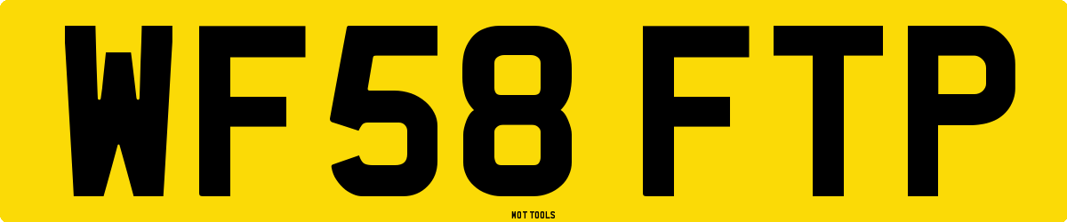 WF58FTP MOT Check
