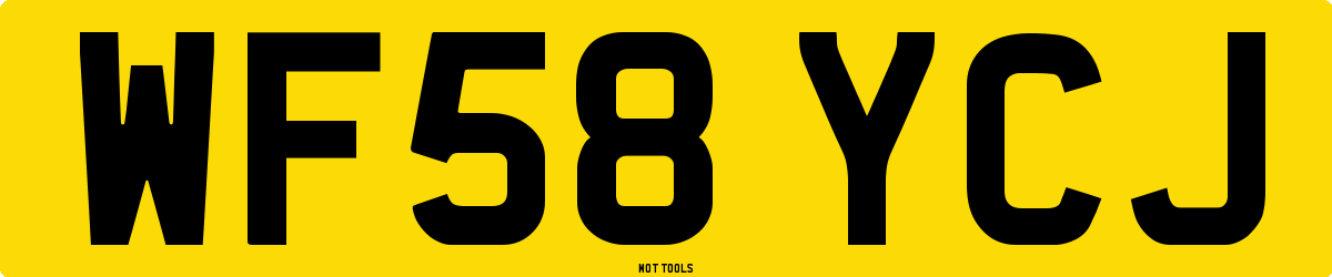 WF58YCJ MOT Check