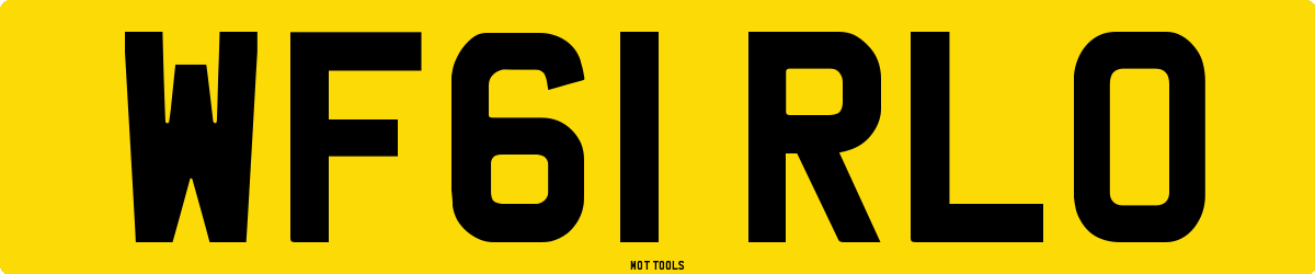 WF61RLO MOT Check