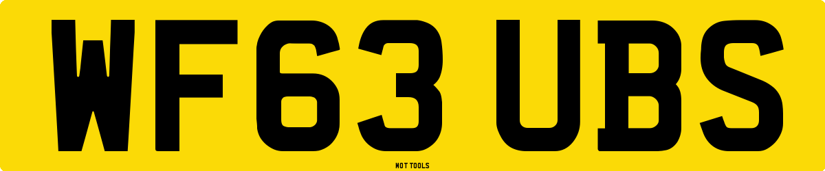 WF63UBS MOT Check