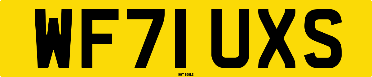 WF71UXS MOT Check