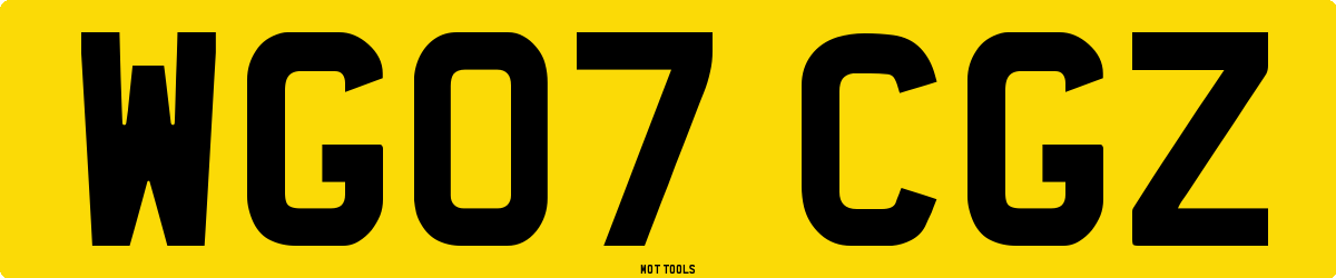 WG07CGZ MOT Check