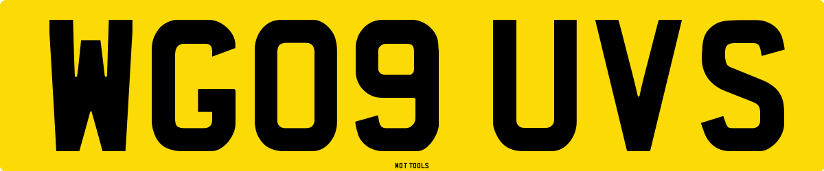 WG09UVS MOT Check
