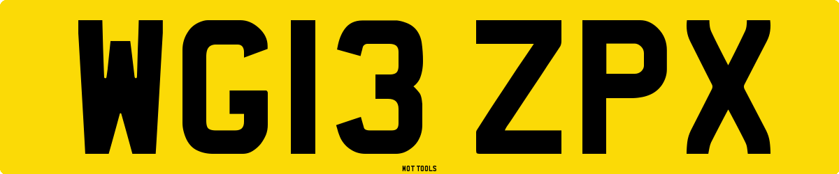 WG13ZPX MOT Check
