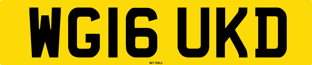 WG16UKD MOT Check