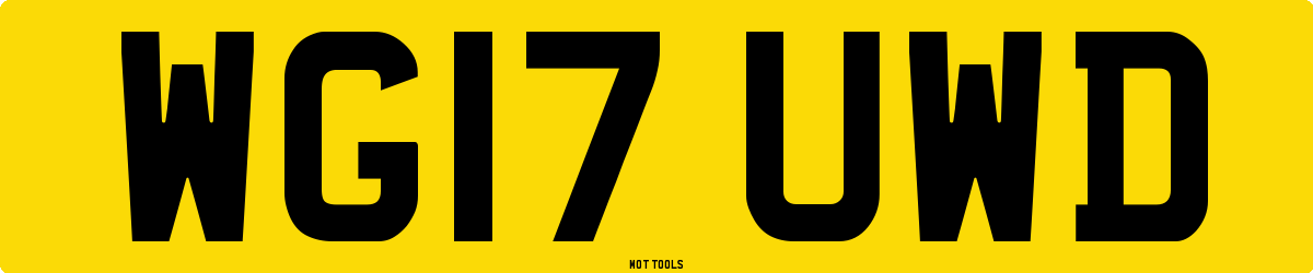 WG17UWD MOT Check