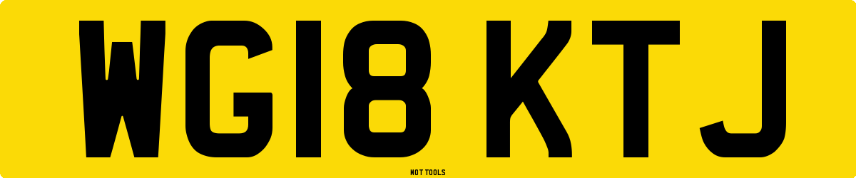 WG18KTJ MOT Check