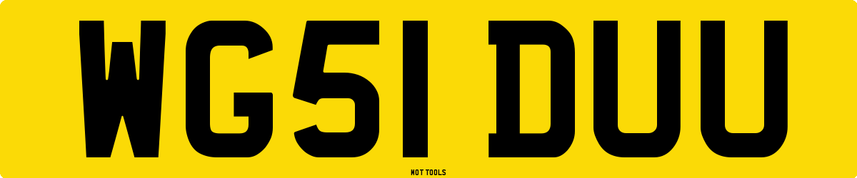WG51DUU MOT Check
