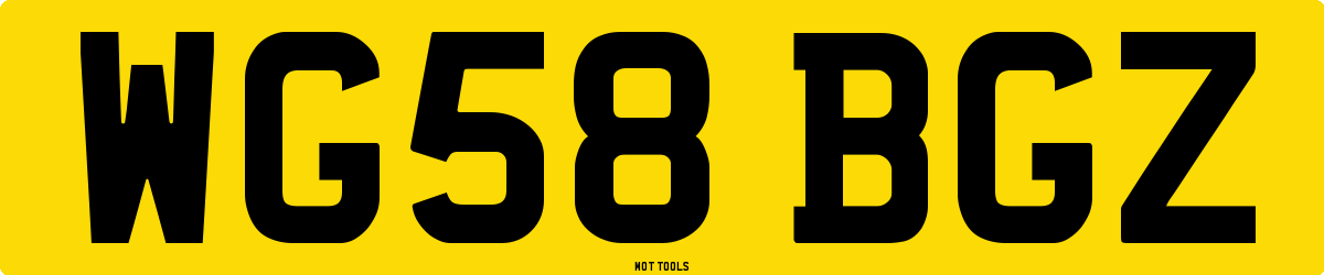 WG58BGZ MOT Check