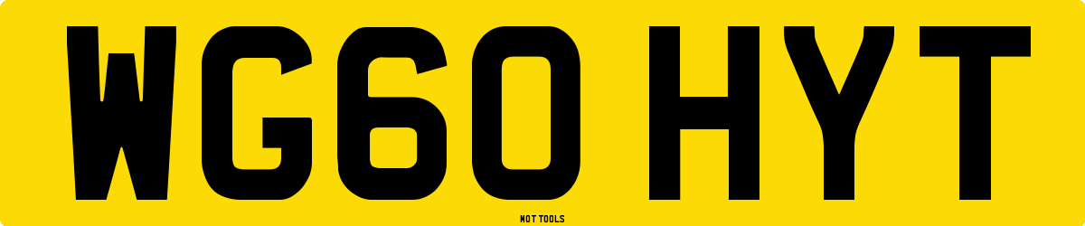 WG60HYT MOT Check