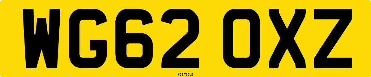 WG62OXZ MOT Check