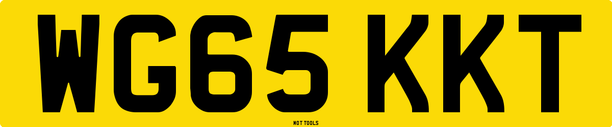 WG65KKT MOT Check
