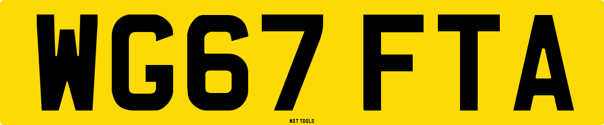 WG67FTA MOT Check
