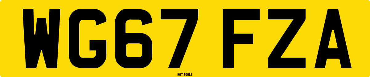WG67FZA MOT Check
