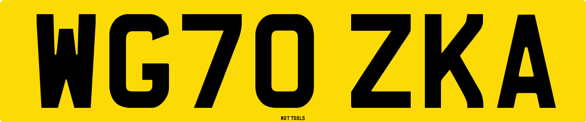 WG70ZKA MOT Check