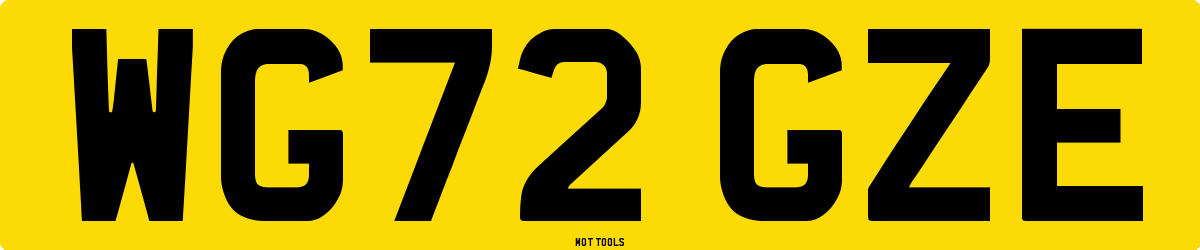WG72GZE MOT Check