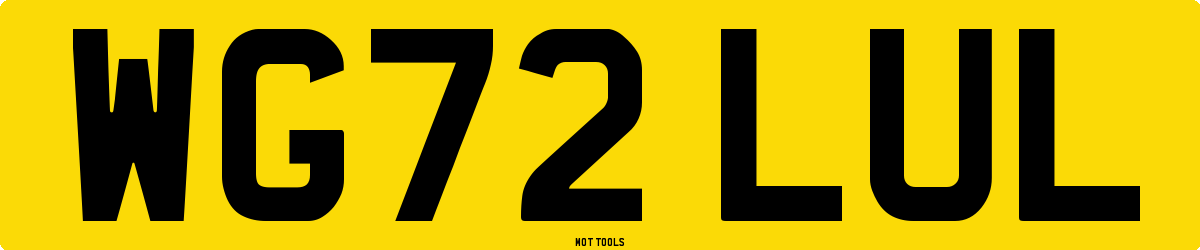 WG72LUL MOT Check