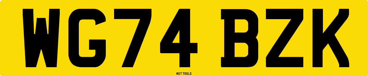 WG74BZK MOT Check