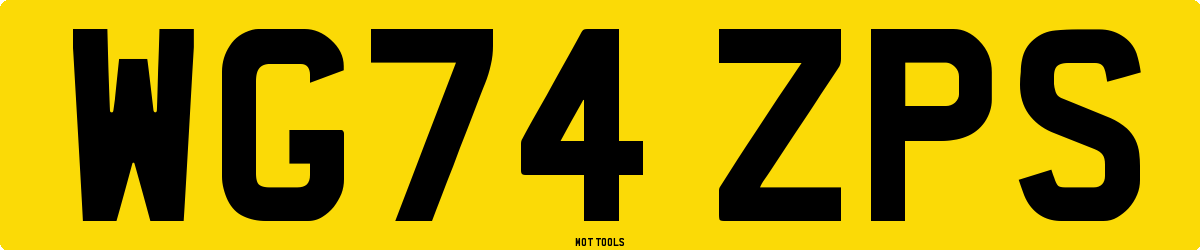 WG74ZPS MOT Check