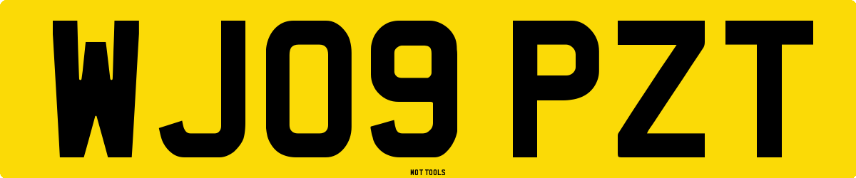 WJ09PZT MOT Check