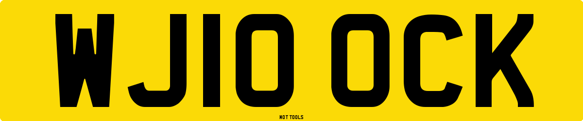 WJ10OCK MOT Check