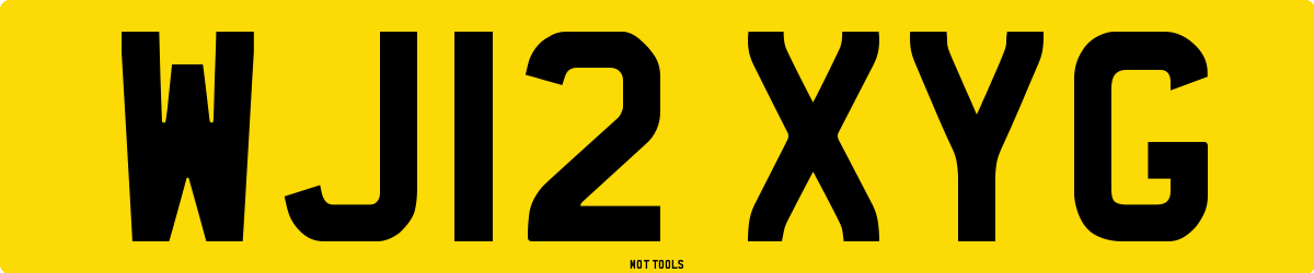 WJ12XYG MOT Check