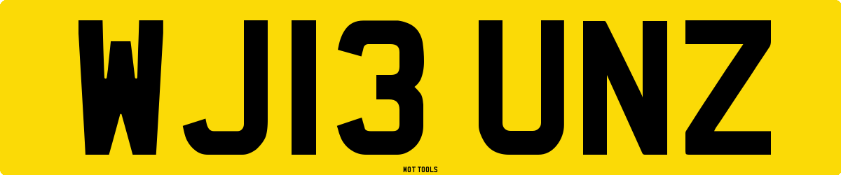 WJ13UNZ MOT Check
