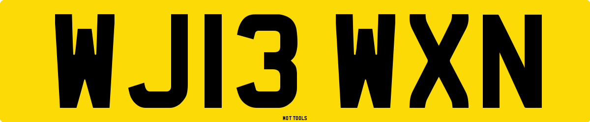 WJ13WXN MOT Check