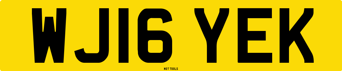 WJ16YEK MOT Check