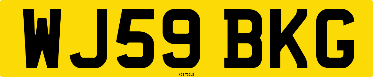 WJ59BKG MOT Check
